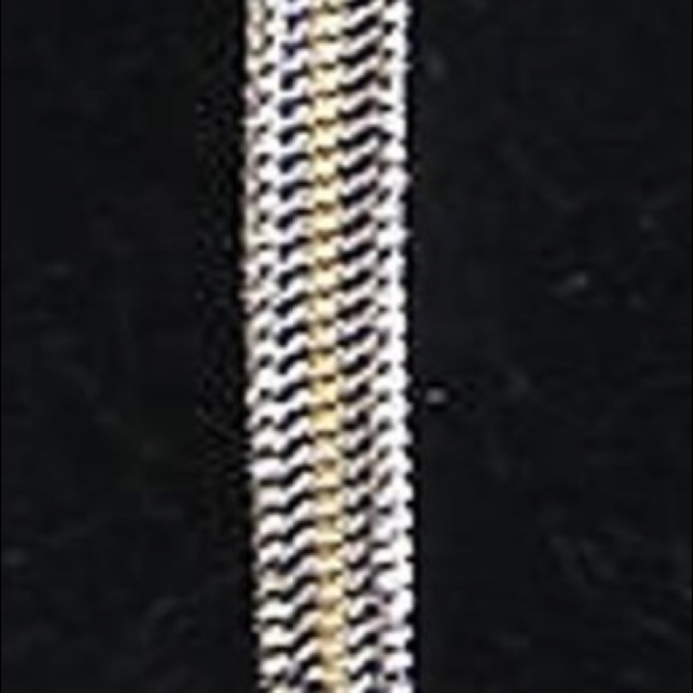 Stella and Dot mixed metal blue stone necklace. - Picture 3 of 6